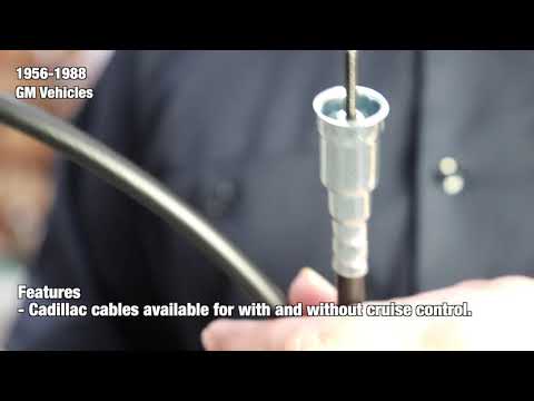 OPGI Product Spotlight: 1956-1988 GM Speedometer Cables