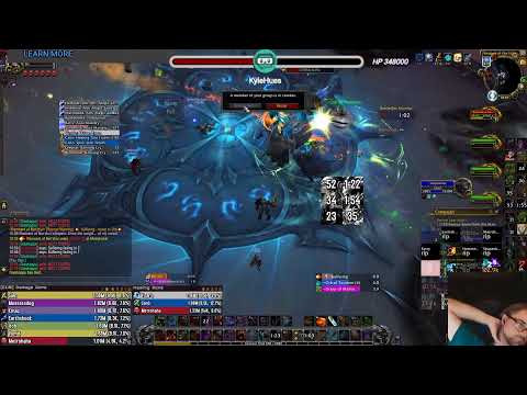 🔶 Mythic Remnant of Ner'zhul Progression Raiding - Blood DK Raid Leader POV