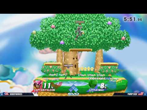HungryWookies (Falcon) vs. PWRUP Vash (Little Mac) - R1 Pools