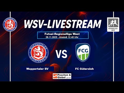 9. Spieltag: Wuppertaler SV vs. FC Gütersloh - Futsal-Regionalliga-West 25/26