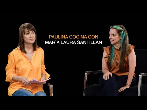 Paulina Cocina with María Laura Santillán: "I'm one of those who tells you a joke while you're cr...