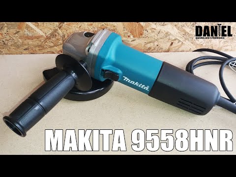 Kampinis šlifuoklis Makita 9558HNRG video