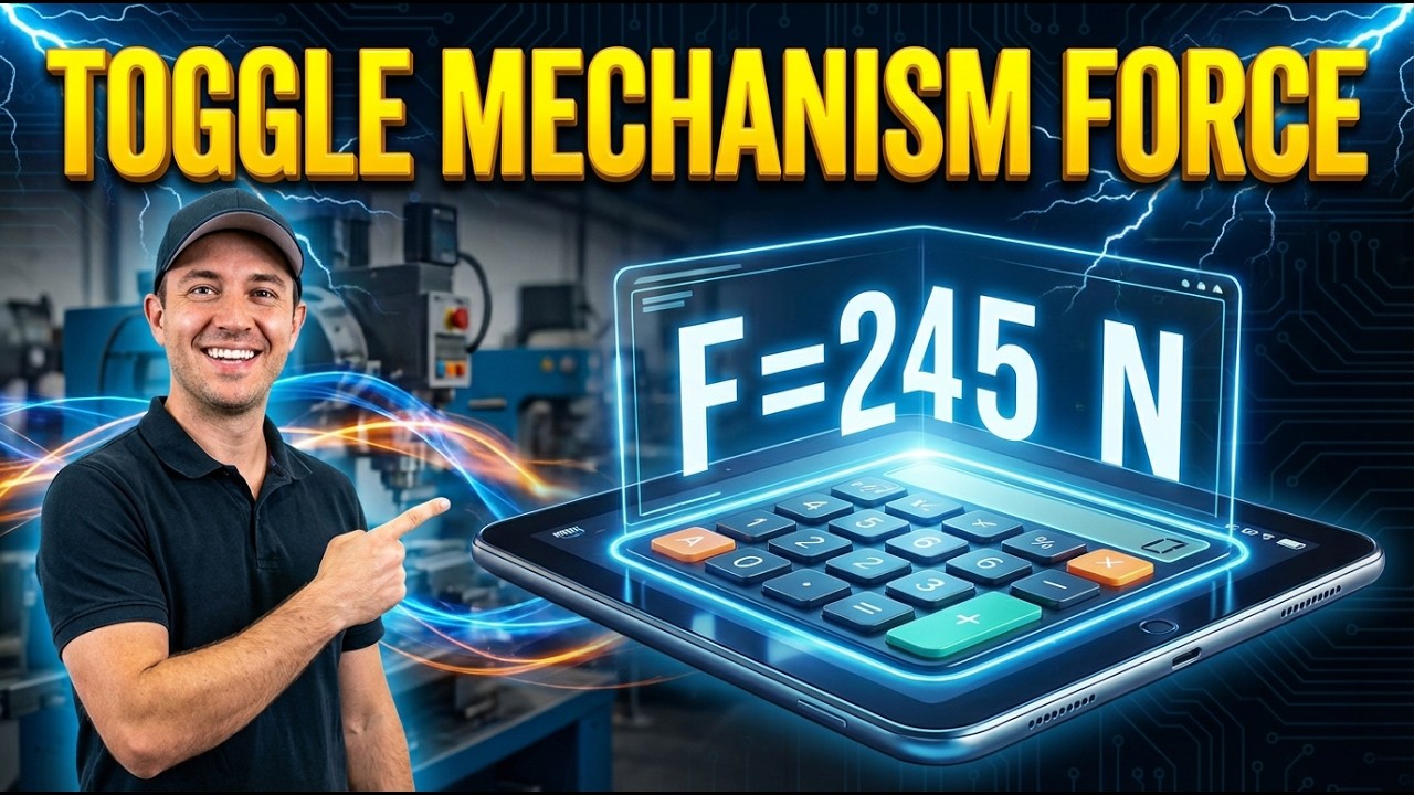 Toggle Mechanism Force Calculator