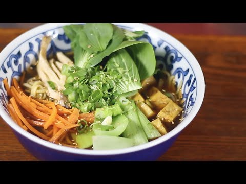 VEGAN SHOYU RAMEN NOODLE SOUP Recipe