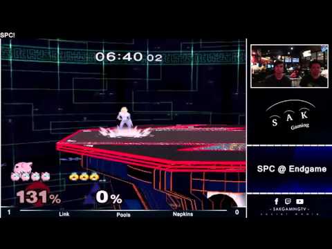 SPC2 Pools - Link (Jigglypuff) vs Napkins (Peach)