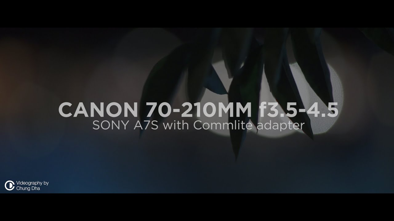 Canon 70-210mm f3.5-4.5 Lens Test on Sony A7s with adapter