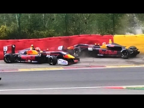 Euroformula Open 2019 - Crash, Mistakes & Action - Spa-Francorchamps