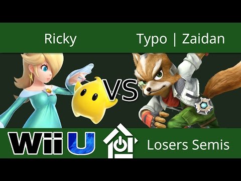 THGW 1/10/2017 - Ricky (Rosaluma) vs Typo | Zaidan (Fox) - Smash 4 Losers Semis
