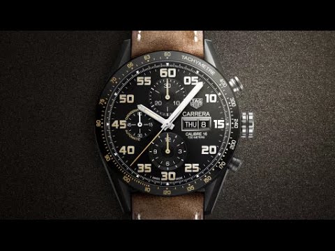 TAG Heuer Carrera Calibre 16 Day-Date Black Titanium - NOVEDAD