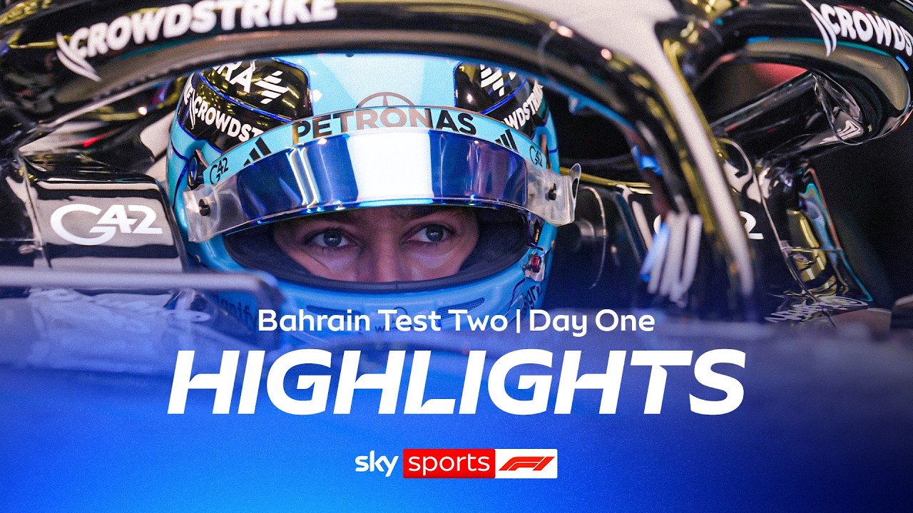 Who went FASTEST in the second Bahrain testing session? | Test Two | Day One Afternoon | Highlights