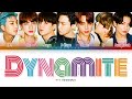 BTS Dynamite Lyrics 방탄소년단 Dyna