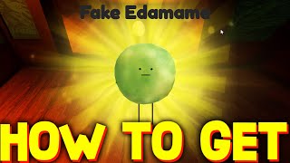 HOW TO GET FAKE EDAMAME in SECRET STAYCATION! ROBLOX