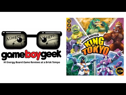 King of Tokyo (2nd ed.) (Allegro) Review with the Game Boy Geek