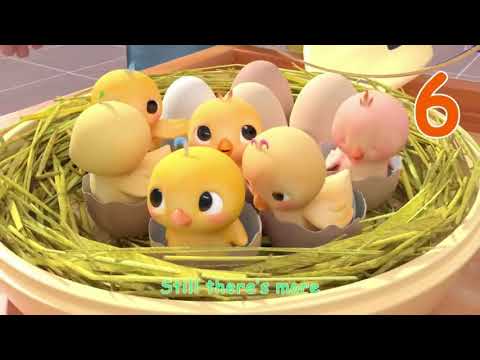 Numbers Song with Little Chicks + More Nursery Rhymes & Kids Songs   Happy Children TV