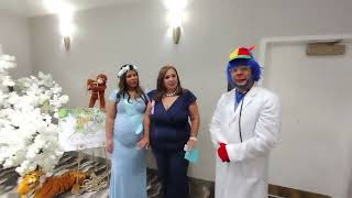 El Doctorete Payaso Pikorete Celebrando el Baby Shower de Valeria en Orlando Fl Testimonio Review 1