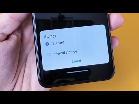 LG K51: How to Make SD Card Default Location for Camera Photos & Videos