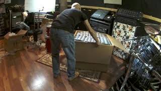 Video thumbnail for Ludwig classic maple Red swirl Probeat Unboxing by Bobby Lopes