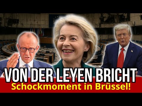 🚨Europa im Chaos: Von der Leyen verlässt den Saal – das Ende der großen Lüge?