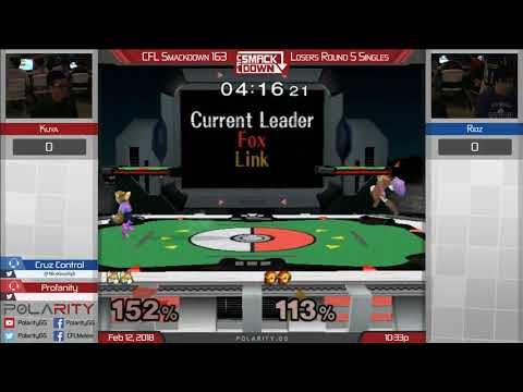 CFL Smackdown 163 Melee - Kuya (Link) vs Ridz (Fox) - Losers R5