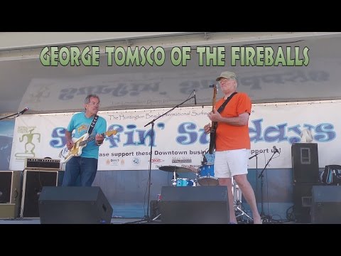 George Tomsco of the Fireballs "Rik-A-Tik" HB Pier Aug 14, 2016