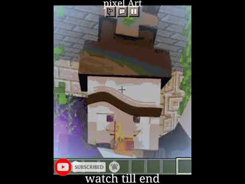 5K Goal Gamerz - witch | Minecraft pixel Art |#shorts