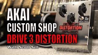 Video thumbnail for Akai Custom Shop Drive3 Distortion Demo with Scott Sill by sillennium