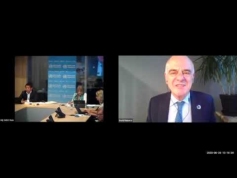 David Nabarro - Headline talk at First WHO global infodemiology conference, 29 June