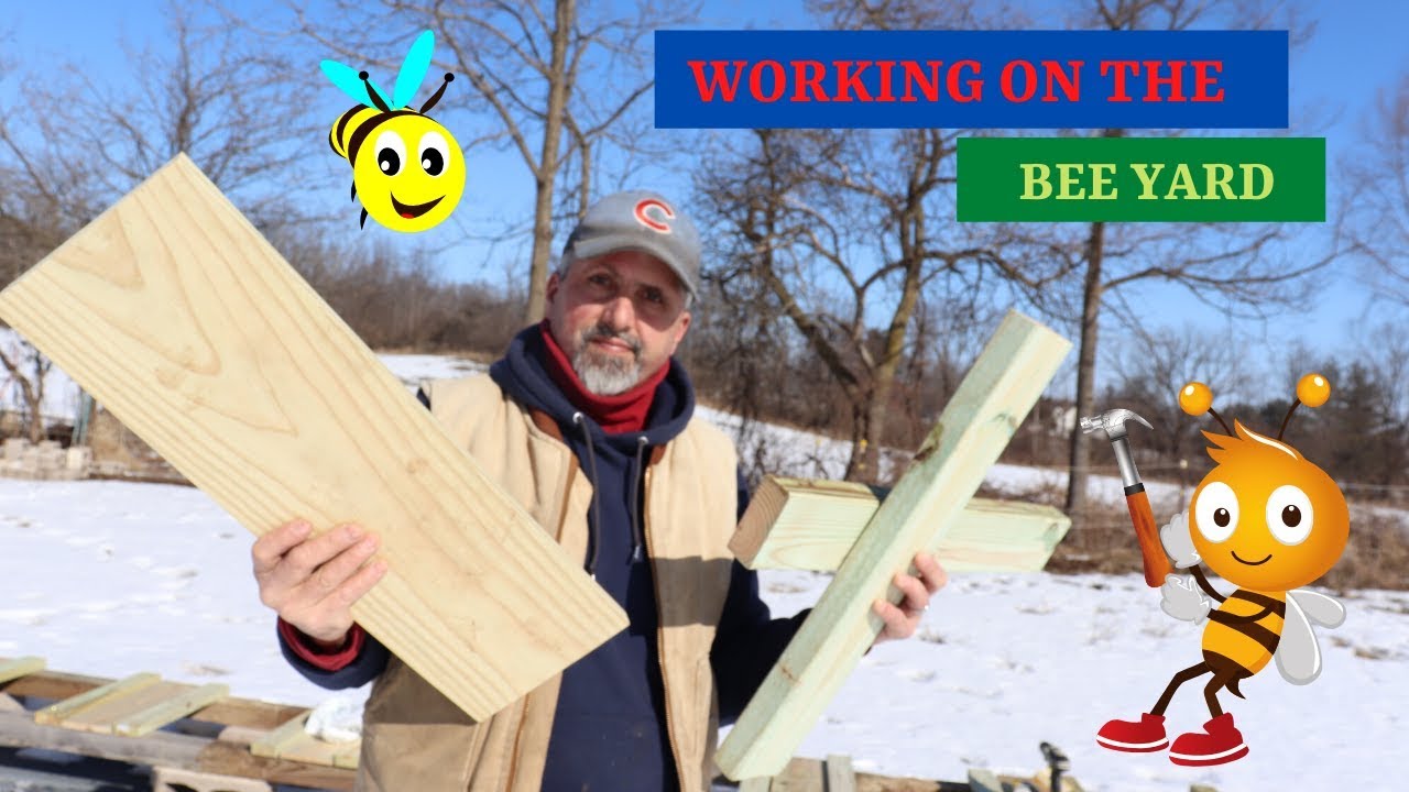 HOW TO BUILD HEAVY DUTY BEE HIVE STANDS ( FEB 2020 )