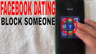 ✅  How To Block Someone On Facebook Dating 🔴