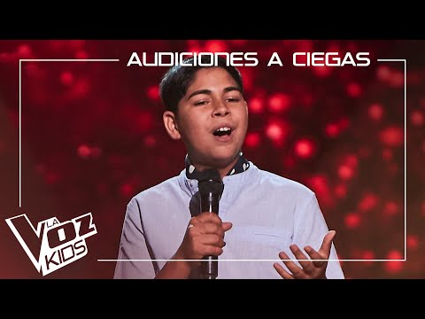 Rafael Amador canta "Nana del caballo grande" | Audiciones a ciegas | La Voz Kids Antena 3 2024