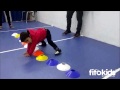 Toddlers Doing Side Spider Walk At Fitokids