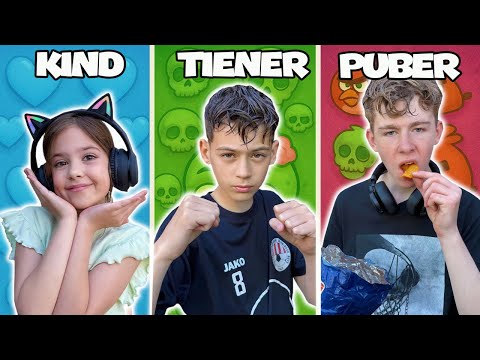 KIND VS TIENER VS PUBER !! WIE IS DE BESTE ?? - De Bakkertjes #944