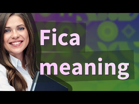 Fica | meaning of Fica