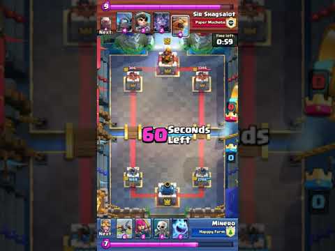 Xbow 3.3 Cycle vs a Golem Deck