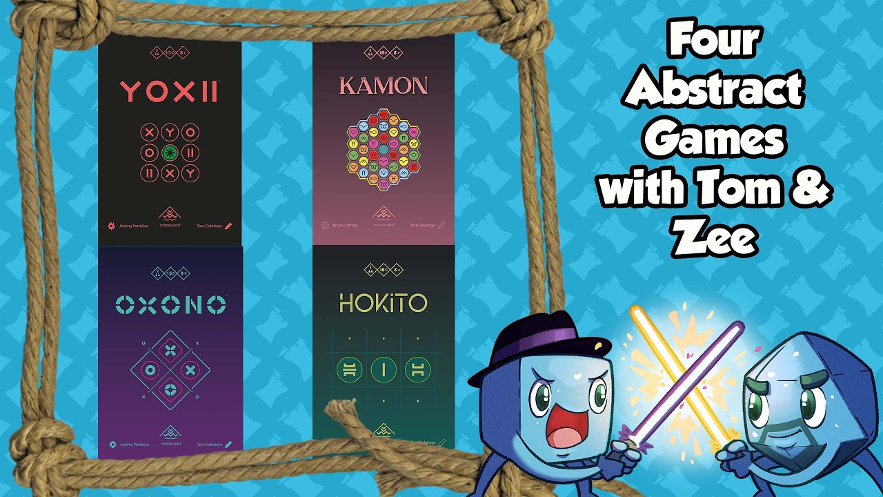 Four Abstract Games - with Tom and Zee