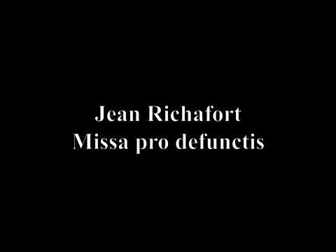 Jean Richafort - Missa pro defunctis "Requiem aeternam"