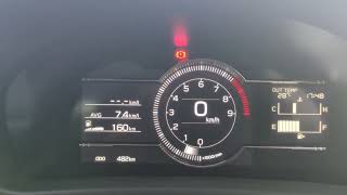 BRZ ZD8の通常グレードのメーターの動き
