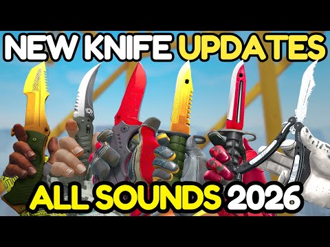NEW Knife SOUNDS in CS2 (Testing ALL Knives After New 2026 Update)