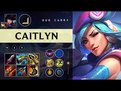 Caitlyn ADC vs Syndra - EUW Master Patch 25.24