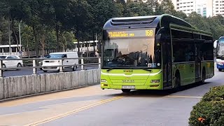 SMB3165Z(SEDEP 851) On Service 168 At TPE Bus Stop 