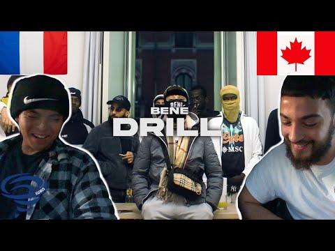 CANADIANS REACT TO FRENCH DRILL - Bené - Drill (Clip Officiel)