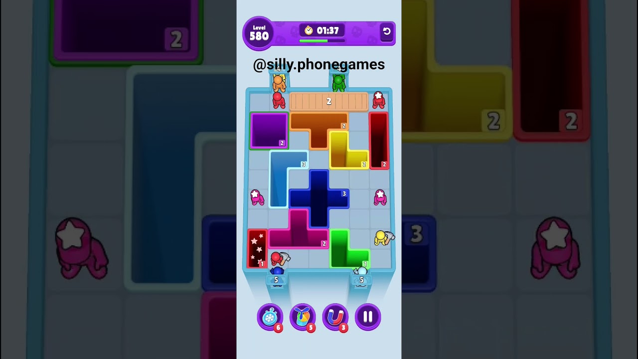 Drop Away Level 580 Walkthrough Solution