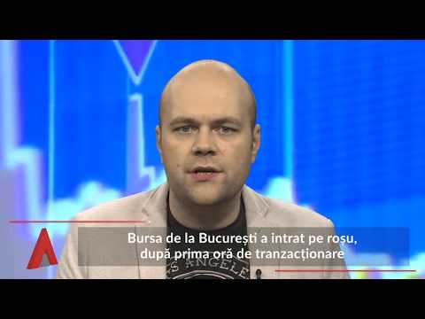 Stiri Mediafax 27 Decembrie - Bursa de la București a început ziua pe roșu