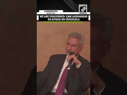 “We’re concerned…” Must watch! What EAM Jaishankar said amid Venezuela crisis after Maduro’s arrest