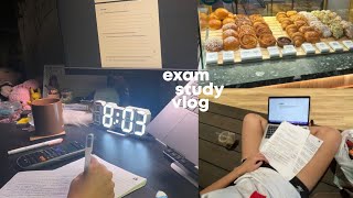 d-122 TO A LEVELS | sleepover, studying is my life now?? 8 days to blocks exams
