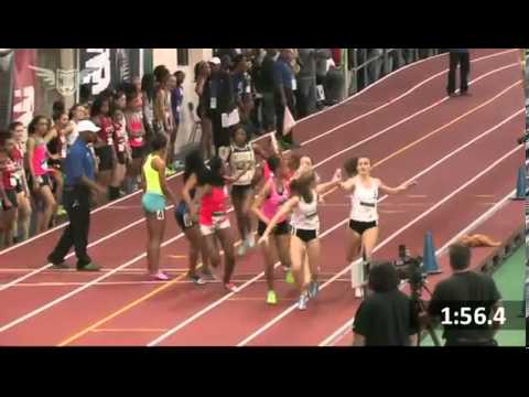 Kingsway Girls 2013 New Balance Indoor Nationals, Thaila Cooper, Anchor