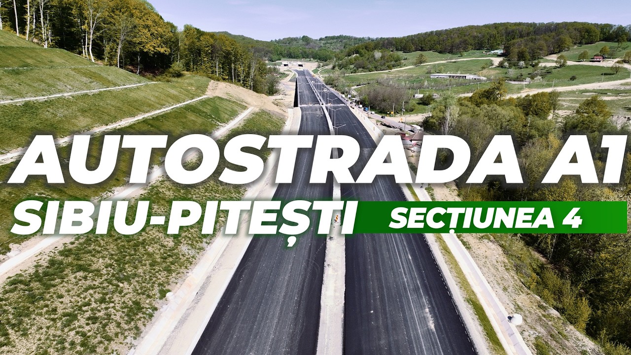 Asfaltare A1 Curtea de Argeș – Tigveni Sibiu – Pitești Sectiunea 4