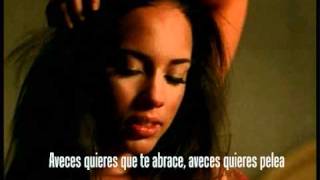 Alicia Keys - When you really love someone Traducida al Español