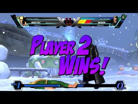 ROCKS IV UMVC3 Singles Part 4: Andrew E. (Hawk/Strange/Fist) vs Justin P. (Mag/Wes/Doom)