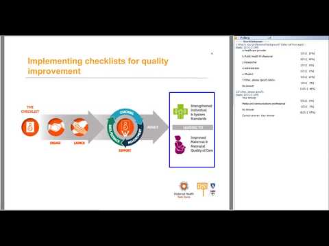 Integrating Respectful Maternity Care into Quality Improvement Initiatives